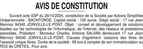 Contenu publication