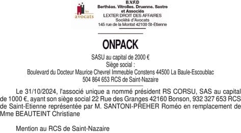 Contenu publication