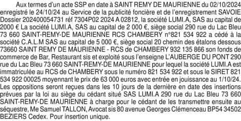 Contenu publication