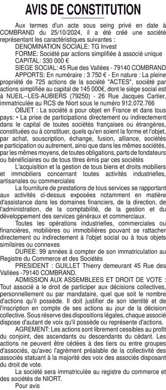 Contenu publication