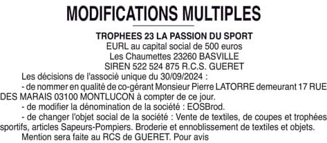 Contenu publication