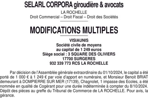 Contenu publication