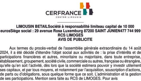 Contenu publication
