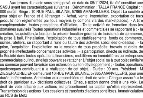Contenu publication