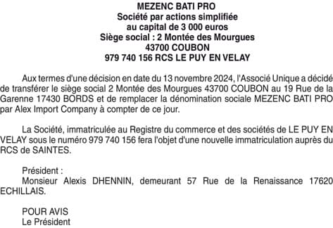 Contenu publication