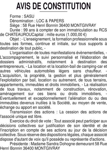 Contenu publication