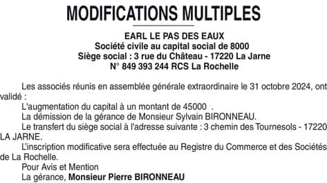 Contenu publication