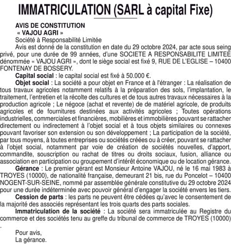 Contenu publication
