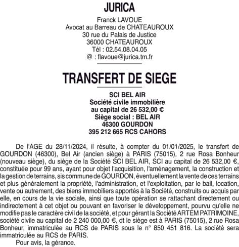 Contenu publication