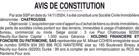 Contenu publication