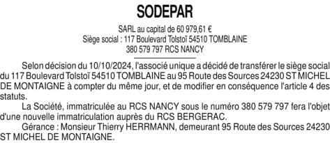 Contenu publication