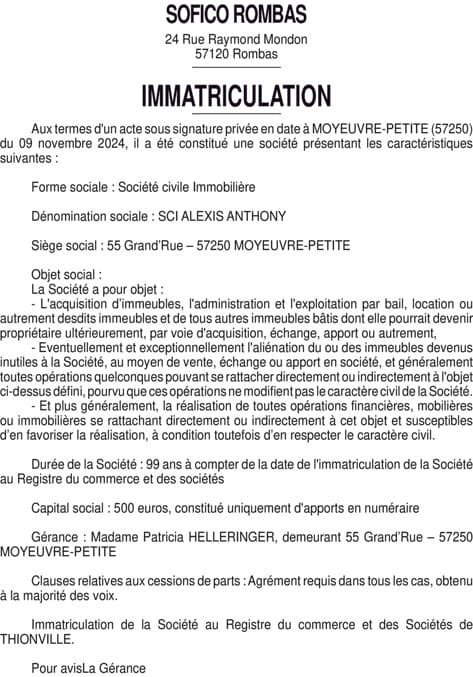 Contenu publication