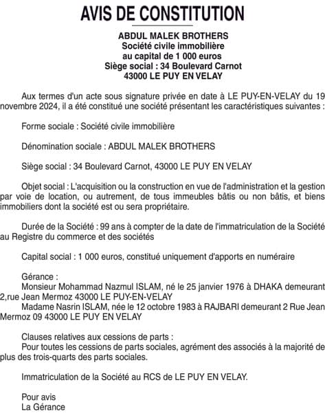 Contenu publication