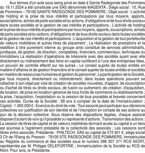 Contenu publication