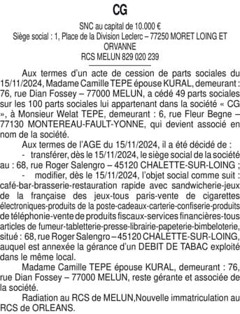 Contenu publication