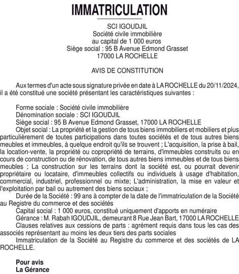 Contenu publication