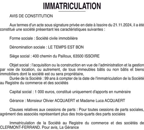 Contenu publication