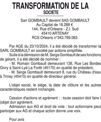 Contenu publication