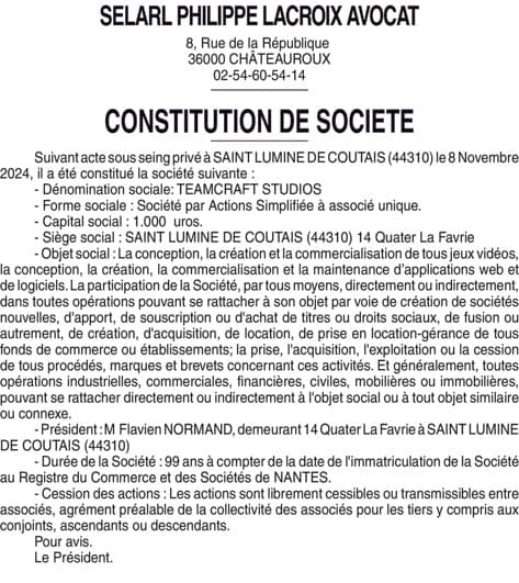 Contenu publication