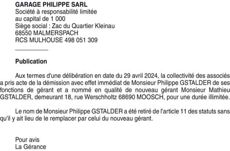 Contenu publication