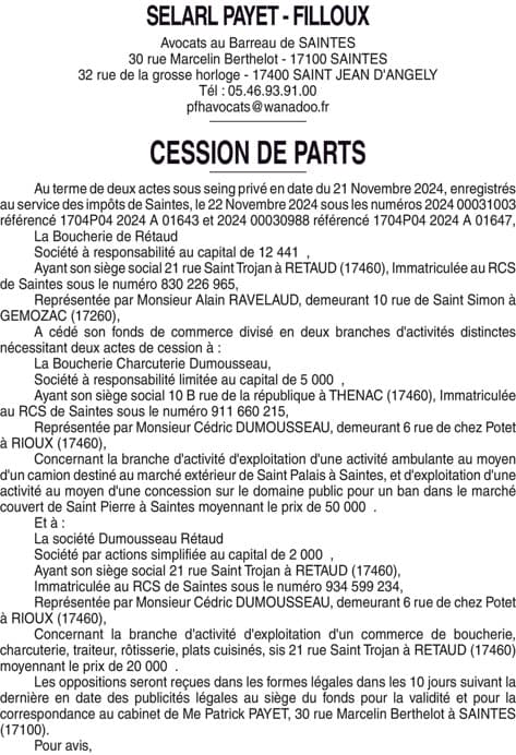Contenu publication