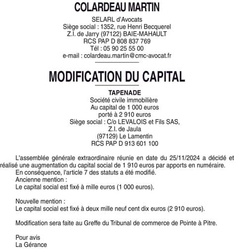 Contenu publication