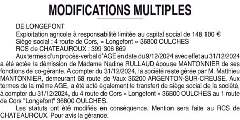 Contenu publication