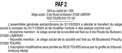 Contenu publication