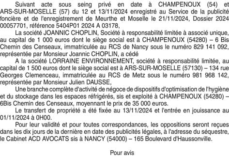 Contenu publication