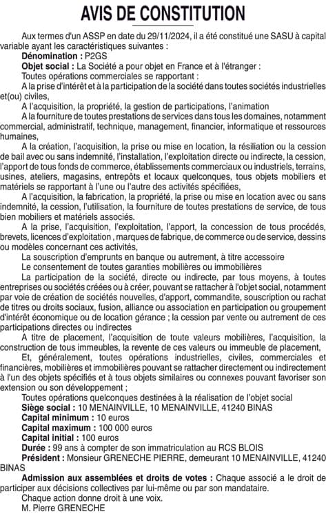 Contenu publication