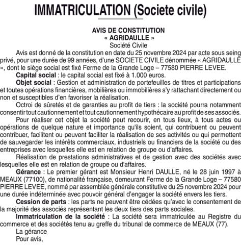 Contenu publication