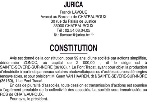 Contenu publication