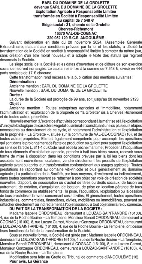 Contenu publication