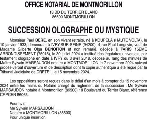 Contenu publication