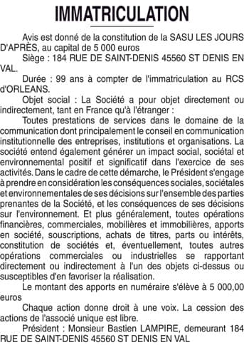 Contenu publication
