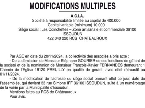 Contenu publication
