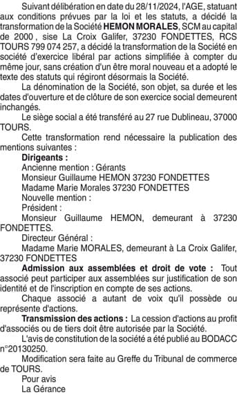 Contenu publication