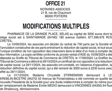 Contenu publication