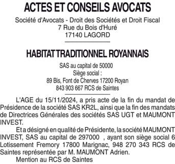 Contenu publication