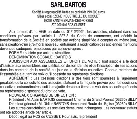 Contenu publication