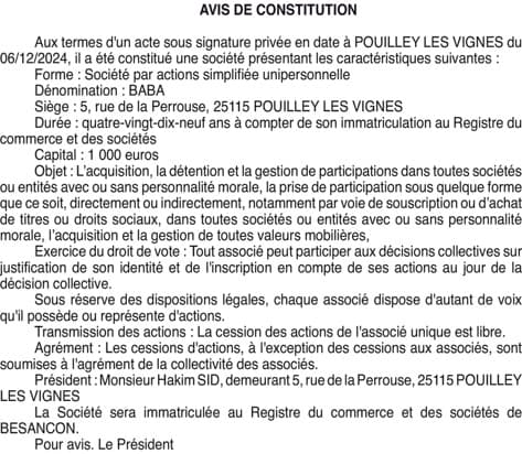 Contenu publication