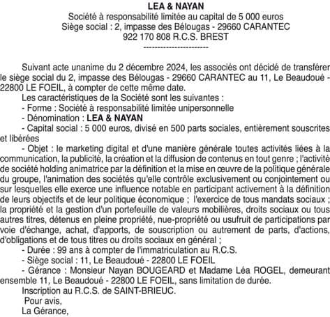 Contenu publication
