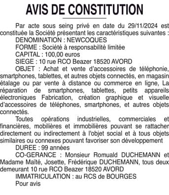 Contenu publication