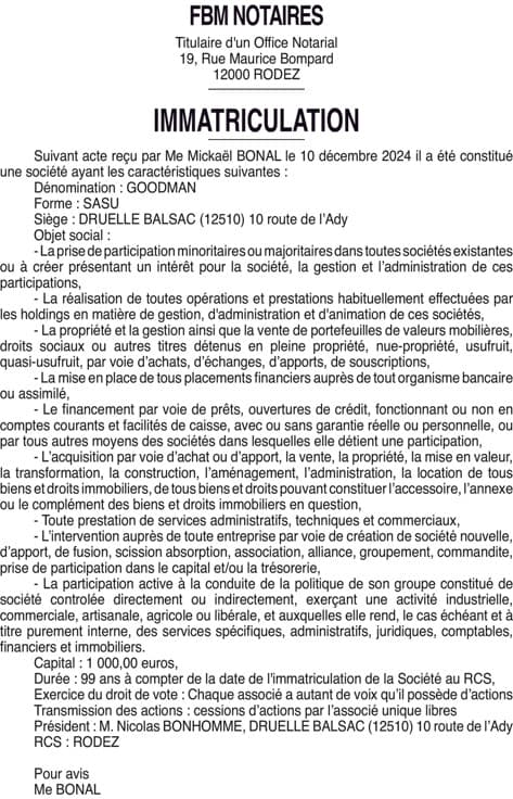 Contenu publication