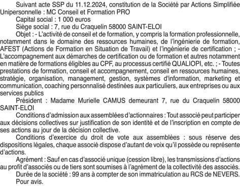 Contenu publication