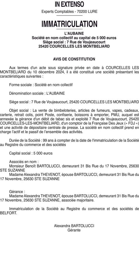 Contenu publication
