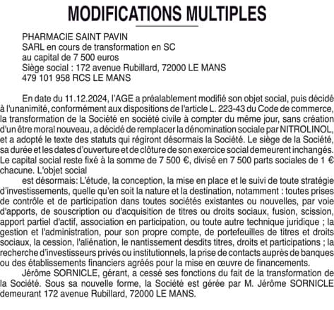 Contenu publication