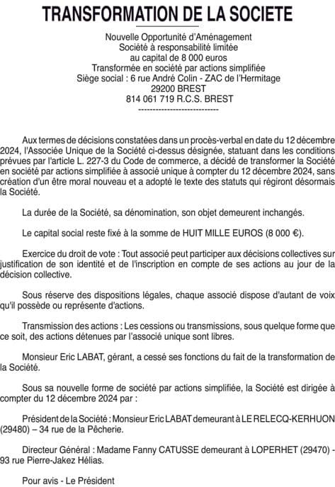 Contenu publication