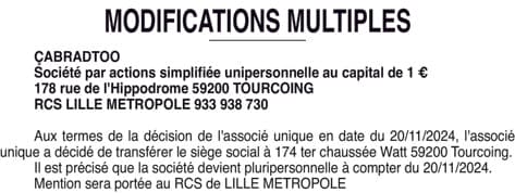 Contenu publication
