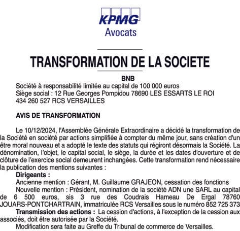 Contenu publication